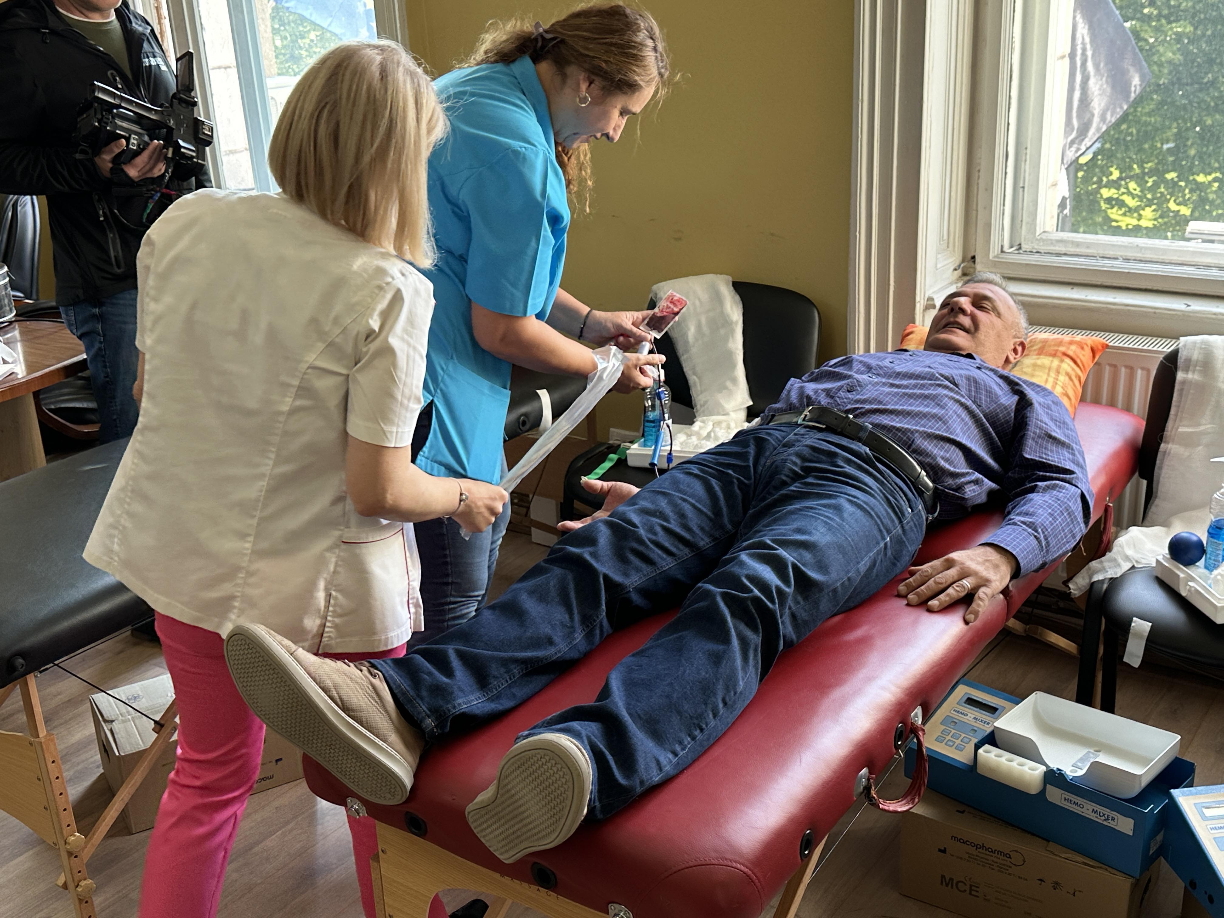 Donarea de sânge salvează vieți!