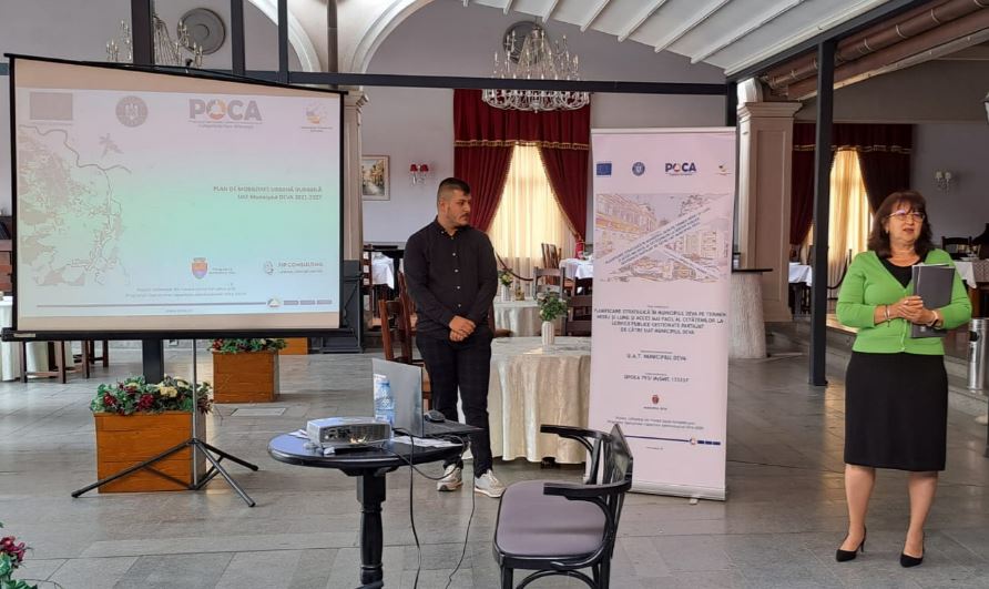 Dezbateri publice pe Planul de Mobilitate Urbană Durabilă pentru municipiul Deva și Strategia Integrată de Dezvoltare Urbană a Municipiului Deva 2021-2027