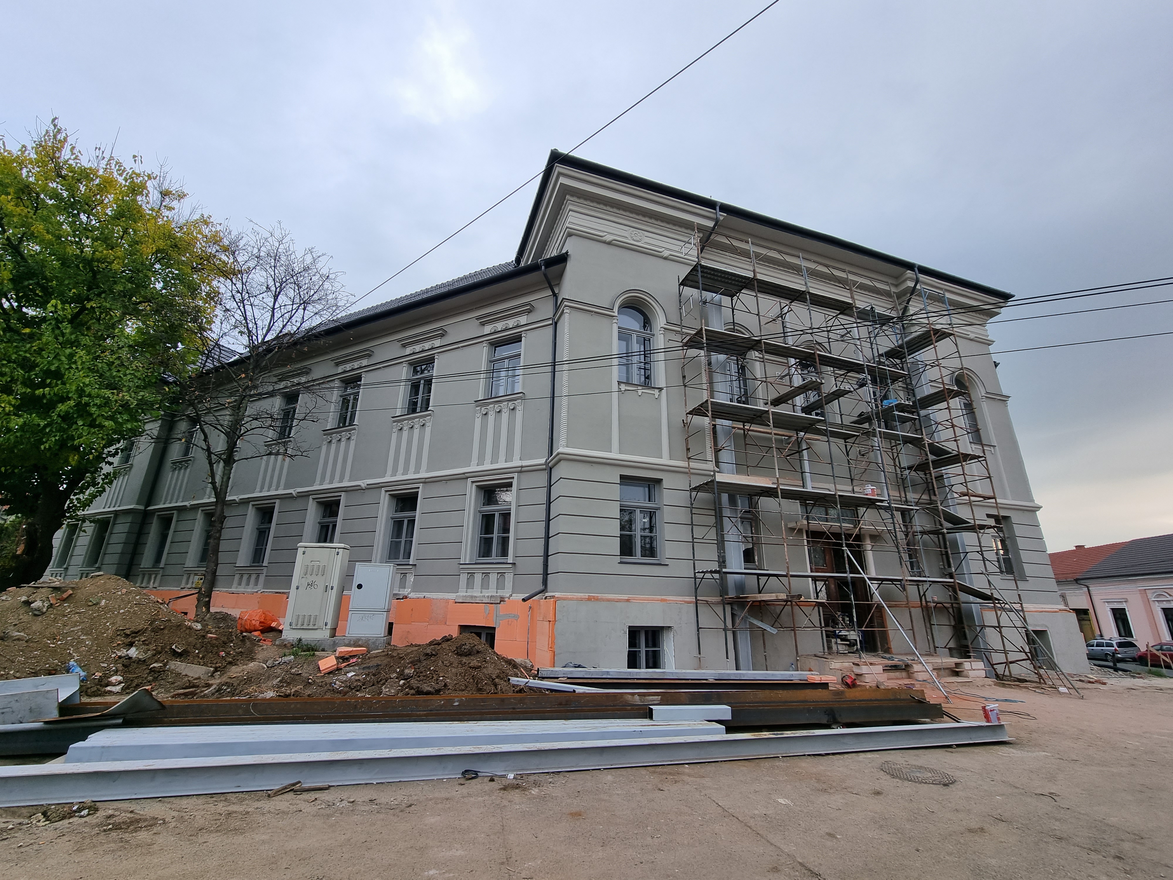 Lucrările la incubatorul de afaceri Cresc Oradea Mare au ajuns  la 60%