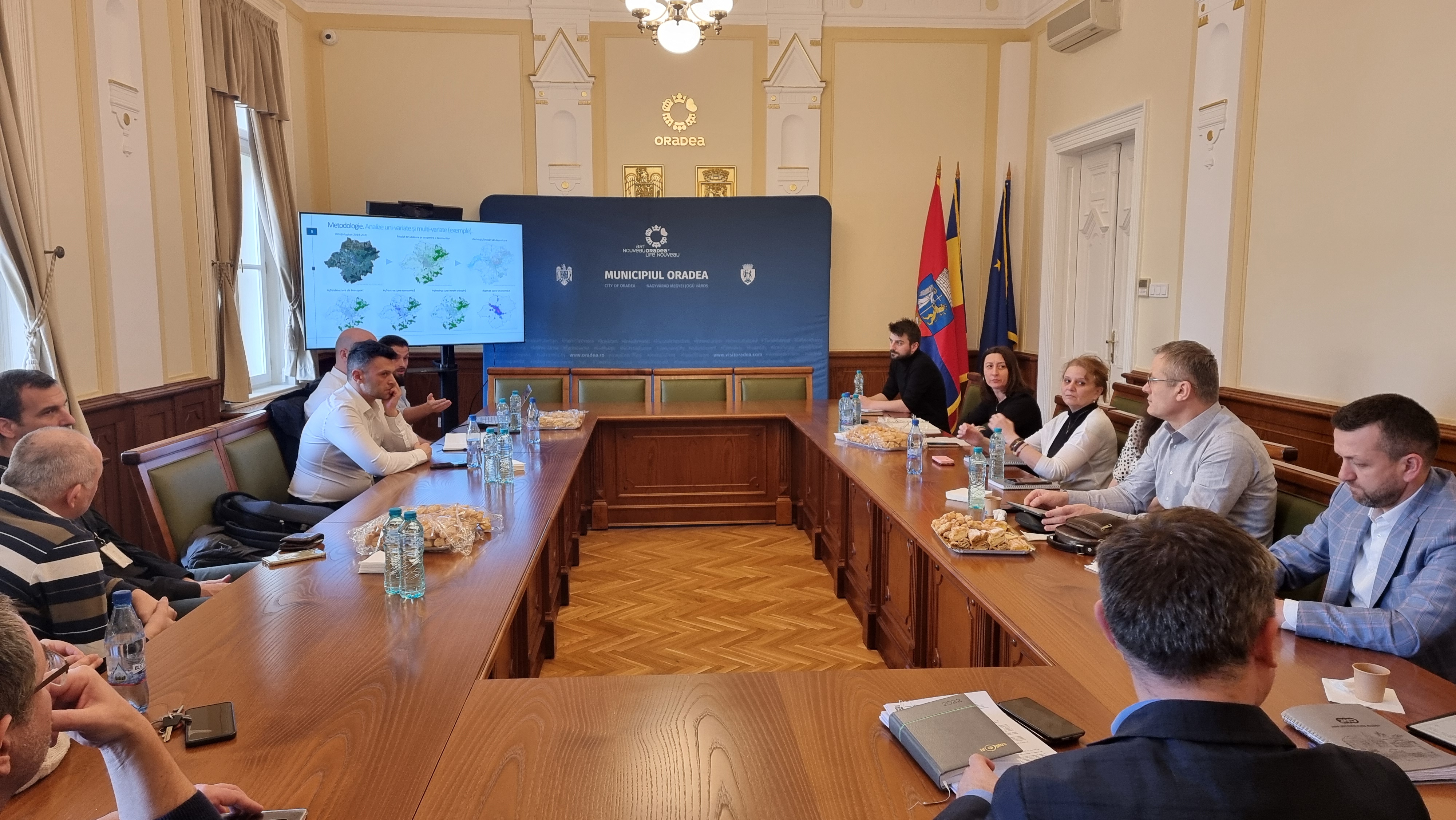 Reprezentanții Băncii Mondiale, în vizită de lucru la Primăria Oradea