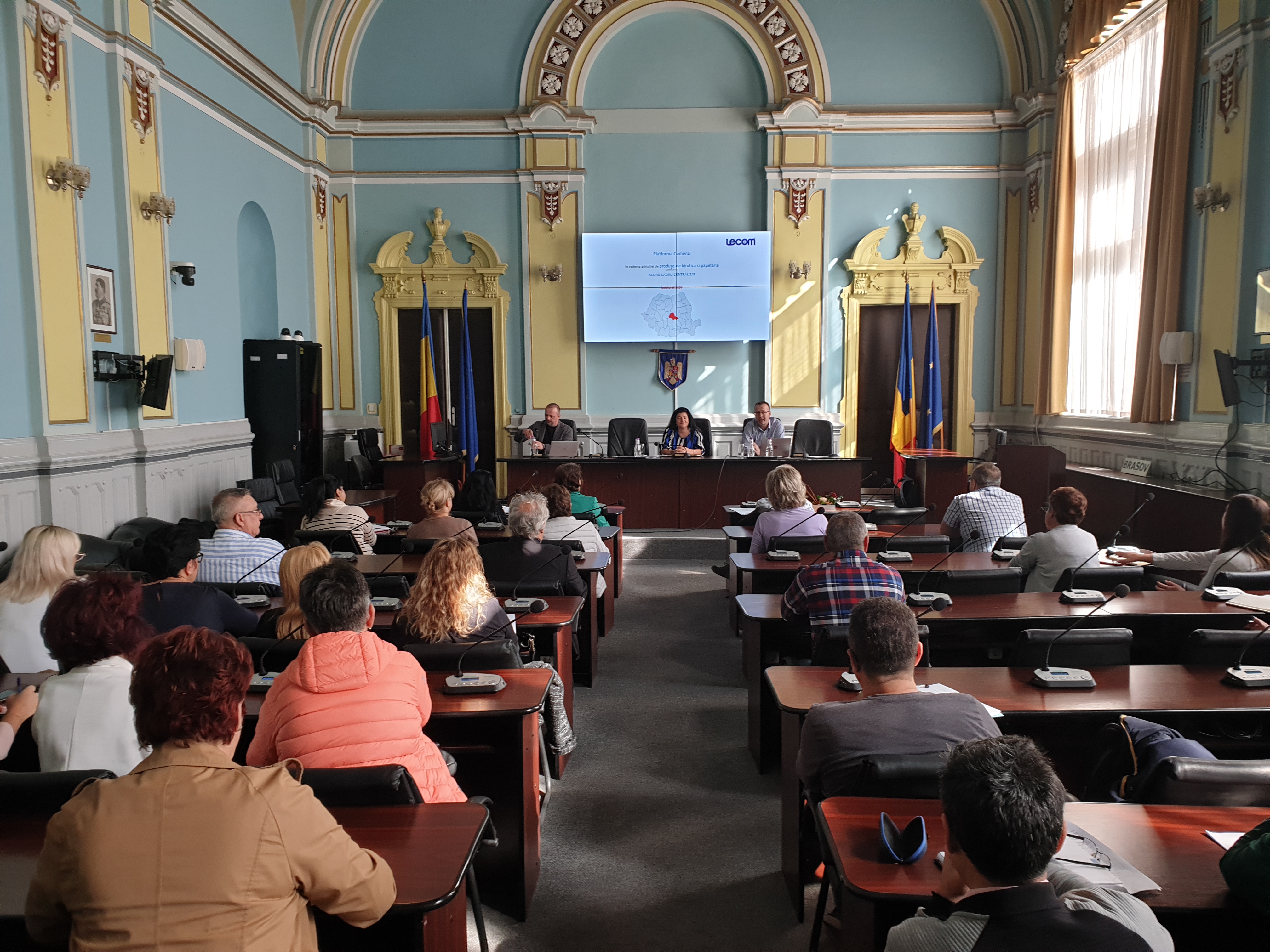 Unitatea de Achiziții Centralizate – UCA a Consiliului Județean Brașov a finalizat prima procedură de achiziții centralizate