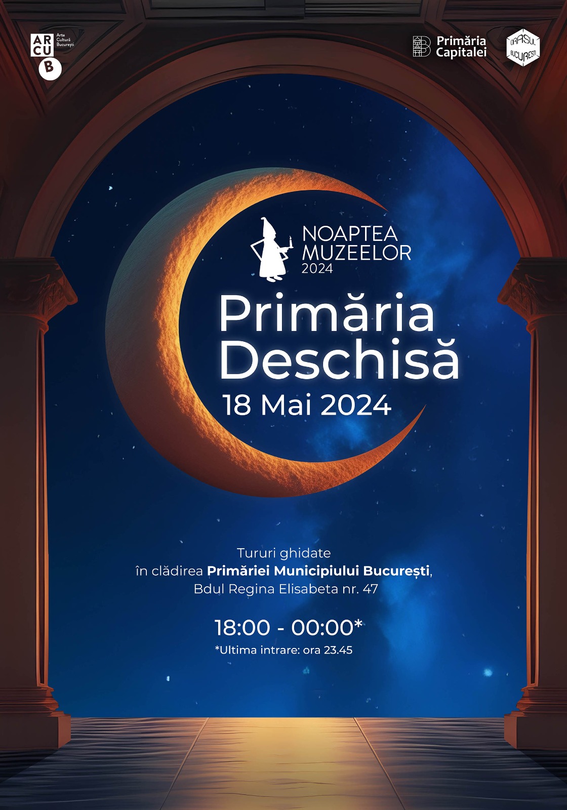 Primăria Capitalei, redeschisă publicului larg pe 18 mai, la „NOAPTEA MUZEELOR” 20