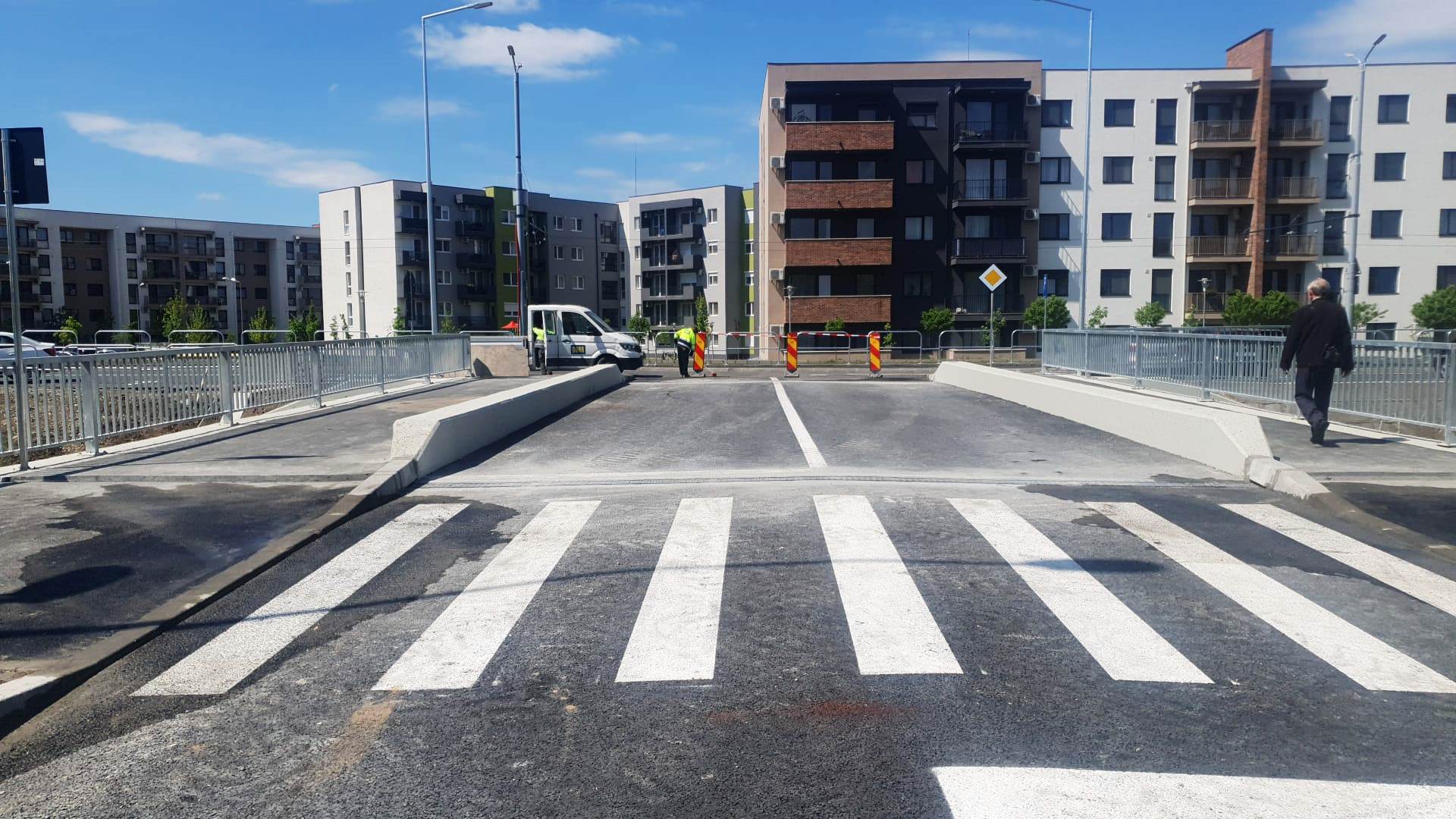 Noul pod peste Peța din zona Feldioarei se deschide circulației –  lucrările au fost finalizate