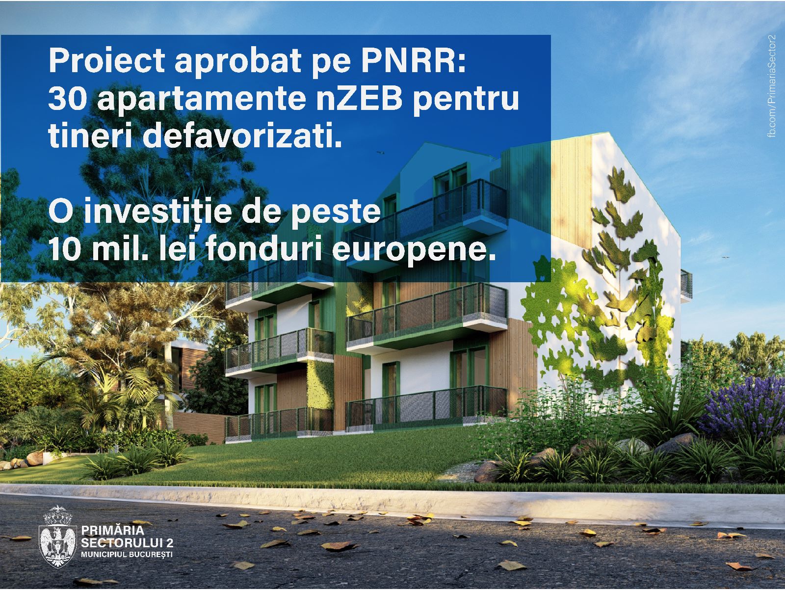 Sectorul 2 construiește 30 de apartamente pentru tinerii vulnerabili
