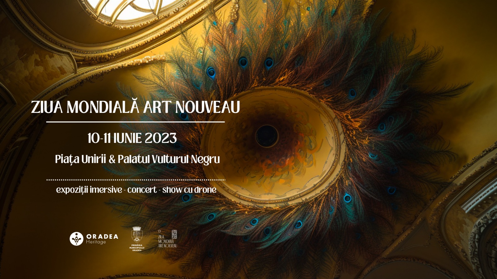 Oradea Heritage a pregătit pentru celebrarea zilei mondiale Art Nouveau din 2023 o serie de evenimente locale si internationale