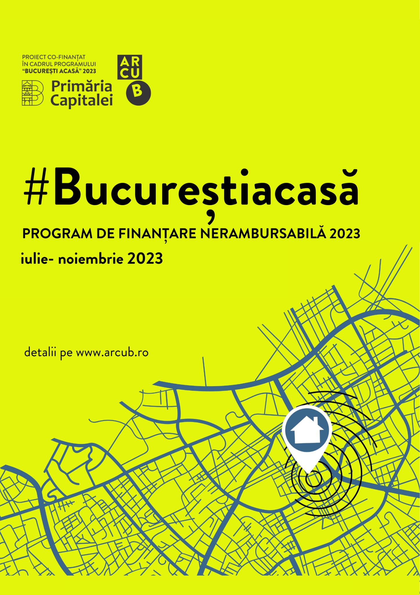 Programul „Bucureşti Acasă” susţine peste 50 de proiecte culturale care se întâmplă în perioada iulie-noiembrie în Bucureşti