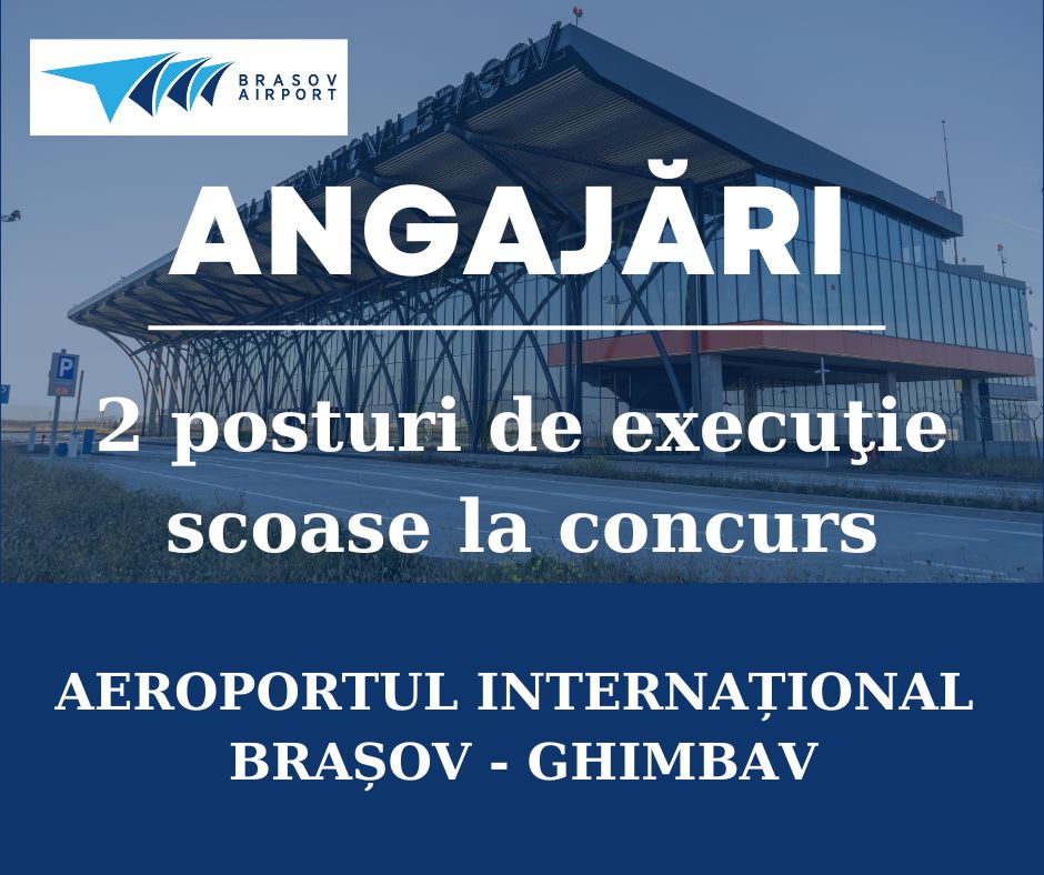 Două posturi de meteorolog, scoase la concurs la Aeroportul Internațional Brașov-Ghimbav!