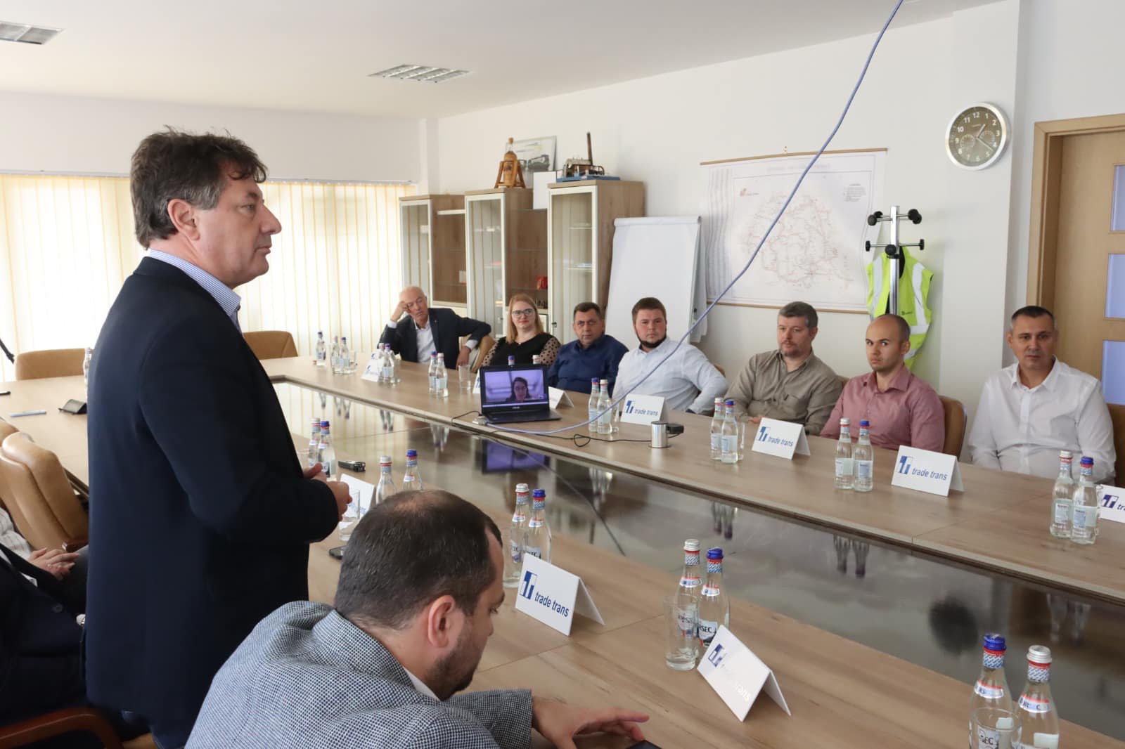 La Curtici a fost inaugurată astăzi o parcare pentru camioane de mare tonaj