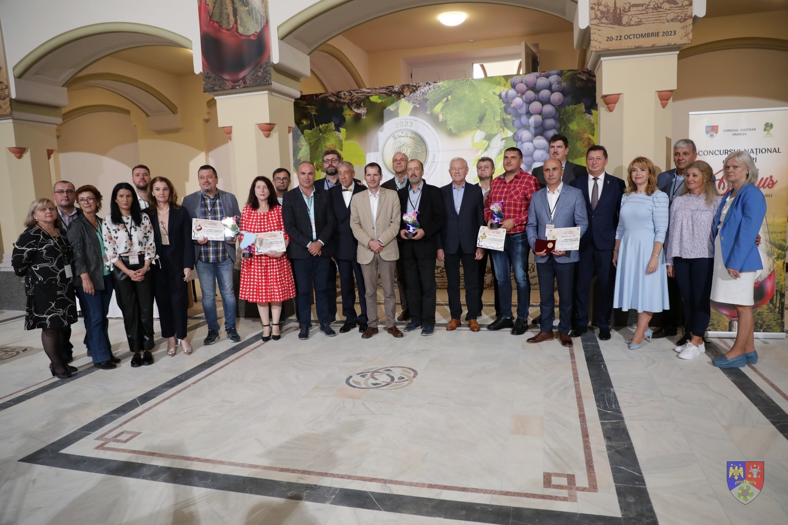 Mari câștigători la Concursul Național de Vinuri „BACHUS 2023”: Moșia Panciu  și Domeniile Panciu din Vrancea