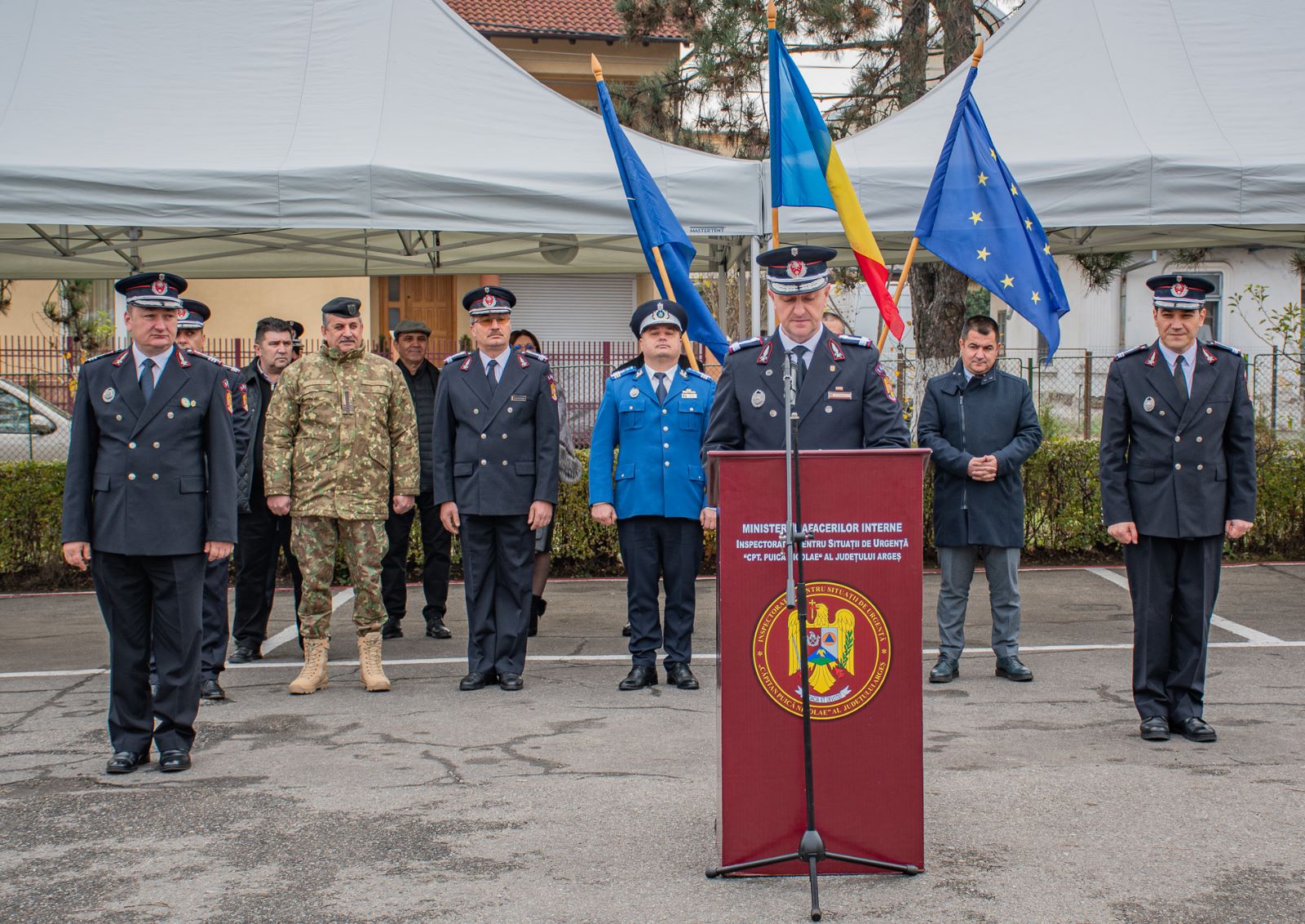 Schimbare de comandă la ISU Argeș