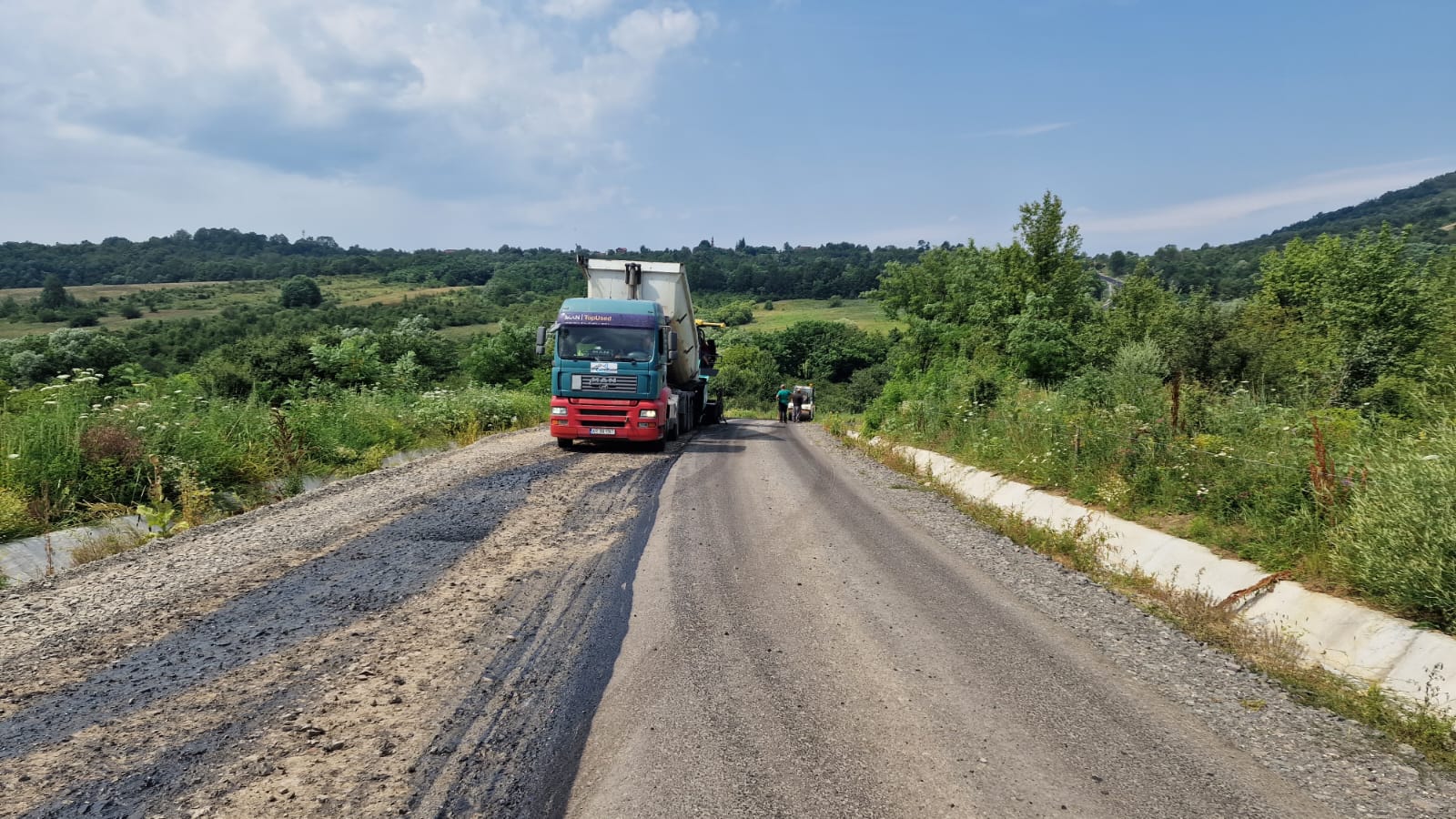 Iustin Cionca: Turnăm primul strat de asfalt pe Dieci-Dezna!