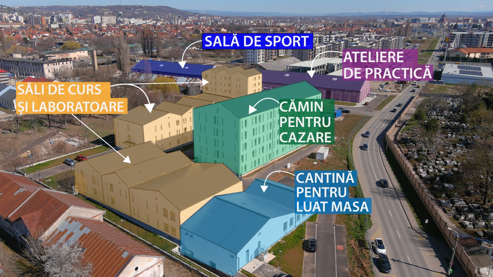 Campusul pentru învățământ dual, recepționat