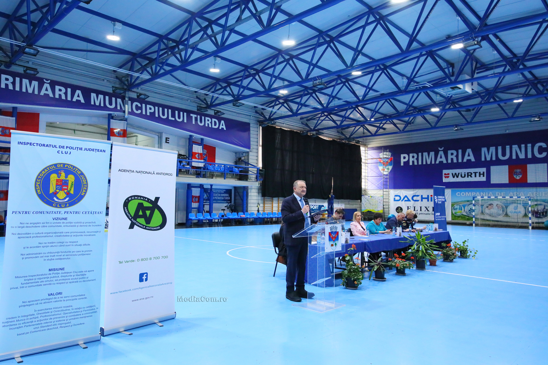 Conferința „PREVENIREA CONSUMULUI DE DROGURI ÎN RÂNDUL ADOLESCENŢILOR CLUJENI-ALEG”