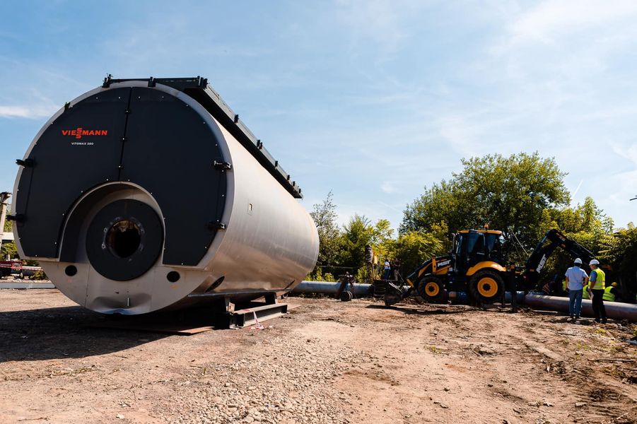 PG santier termo - centrala provizorie Titan