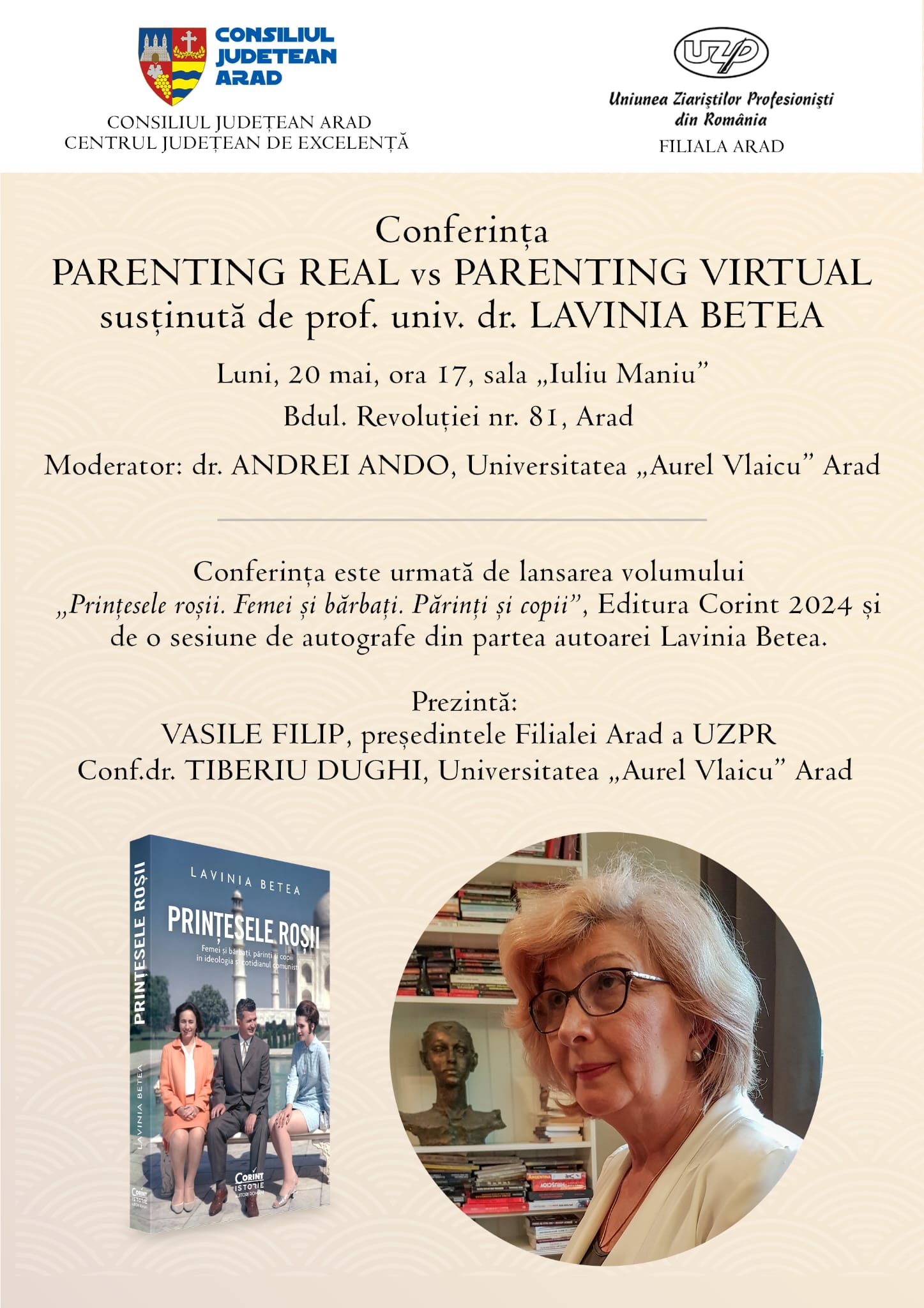 Iustin Cionca, președintele Consiliului Județean Arad: ,,Sfârșitul lunii mai, plin de evenimente frumoase\"