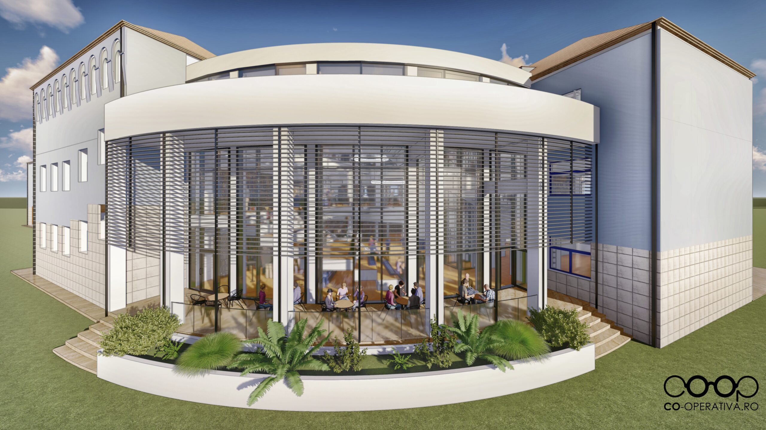 Lucrările de modernizare a Bibliotecii Județene avansează