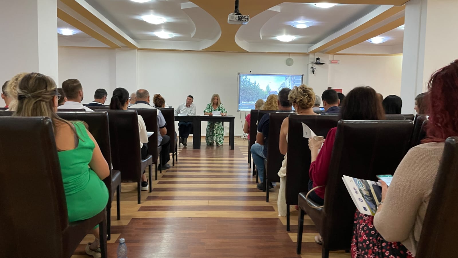 Conferința de prezentare a proiectului ,,Modernizarea sistemului de transport public local prin reabilitarea infrastructurii aferente”
