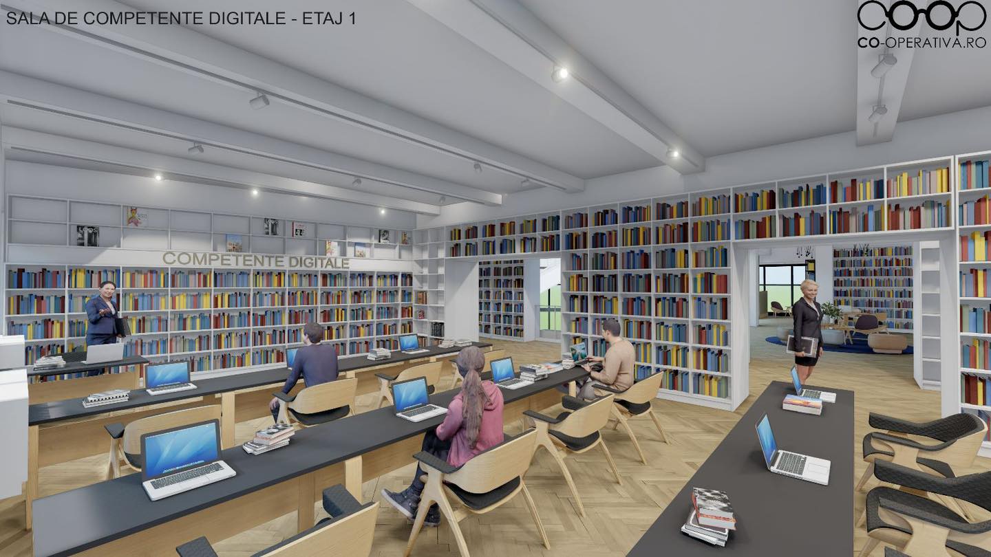 Constructor desemnat pentru modernizarea Bibliotecii Județene