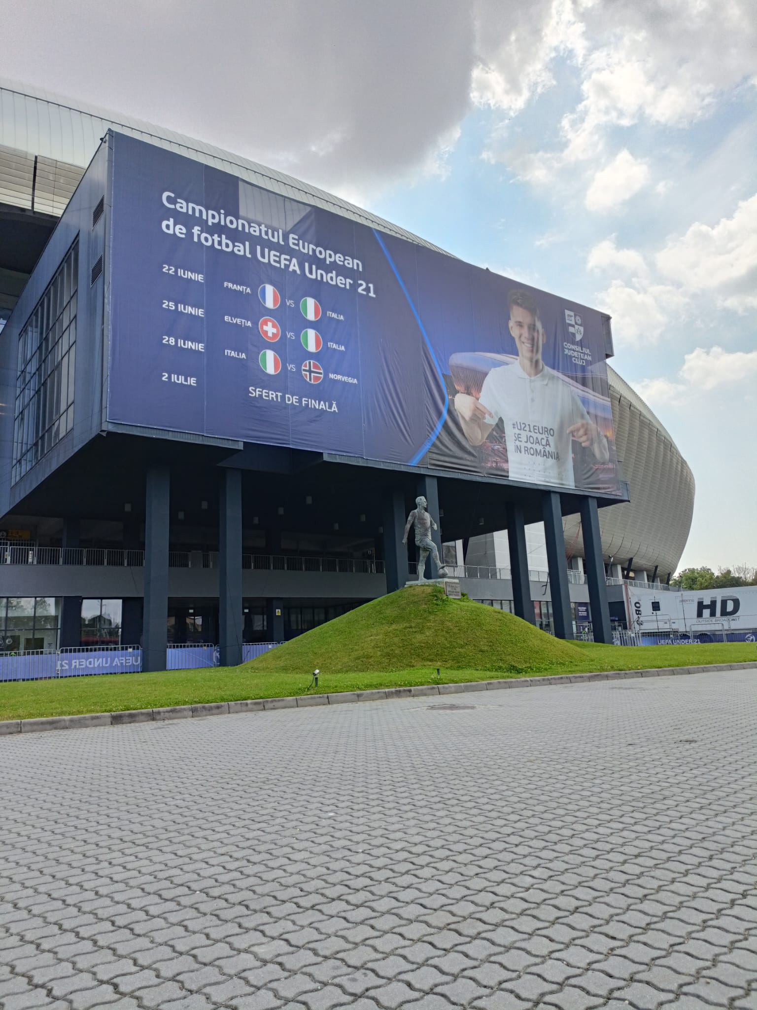 Cluj Arena – pregătit pentru primul meci din cadrul Campionatului European de Fotbal U21