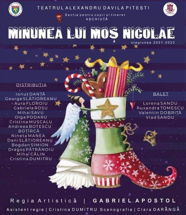 Programul activităților cultural artistice CJ ARGEȘ- 02-09 decembrie 2022