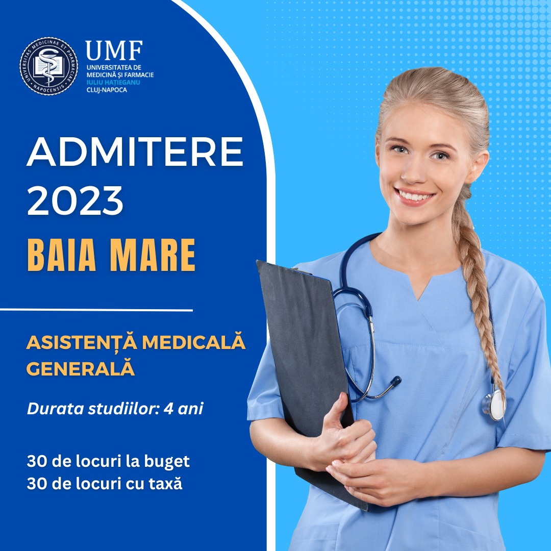 IONEL BOGDAN: ÎNCEP ÎNSCRIERILE LA UMF CLUJ-NAPOCA, CENTRUL DE PREGĂTIRE DIN BAIA MARE