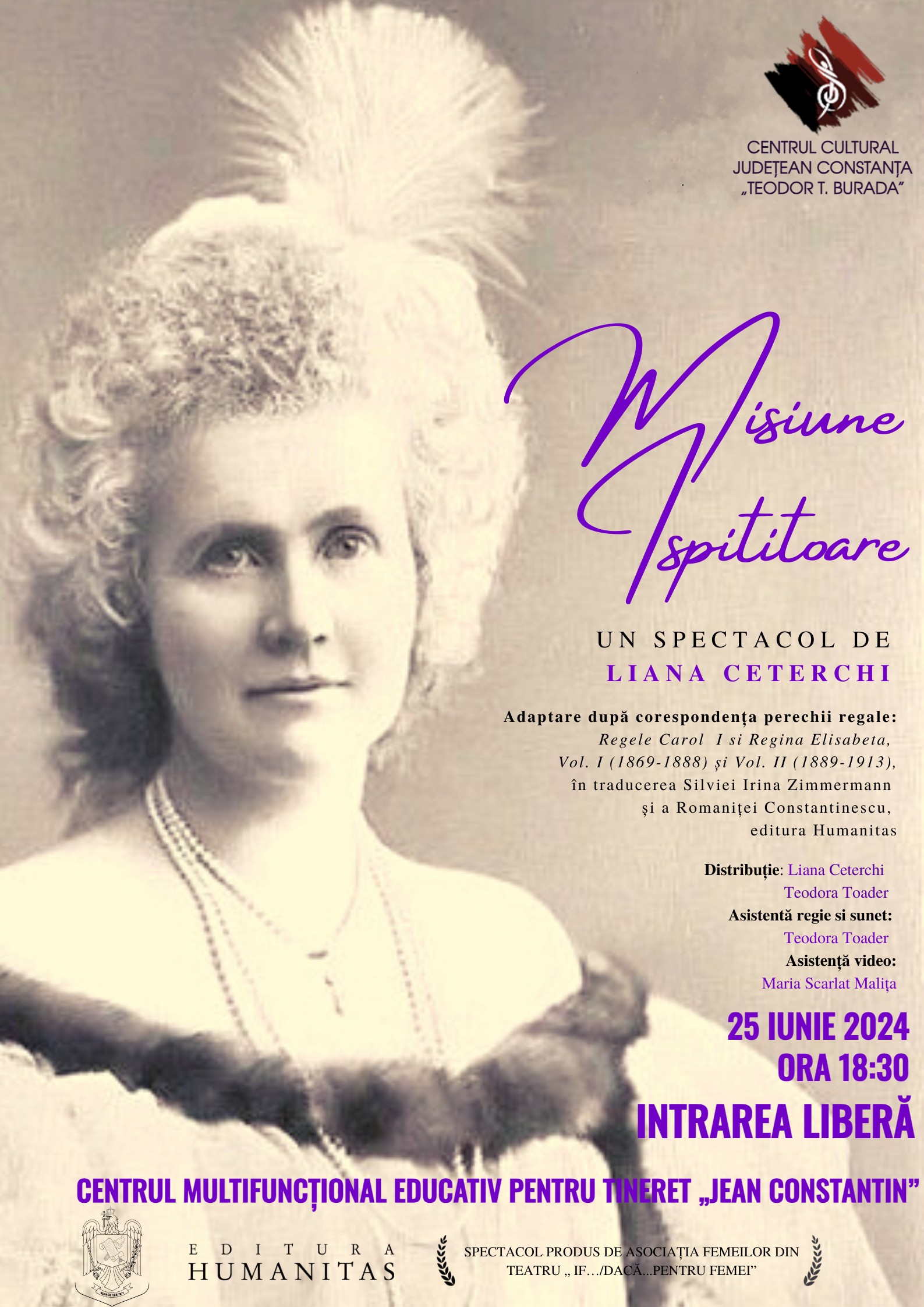 „Misiune Ispititoare” Un spectacol de Liana Ceterchi