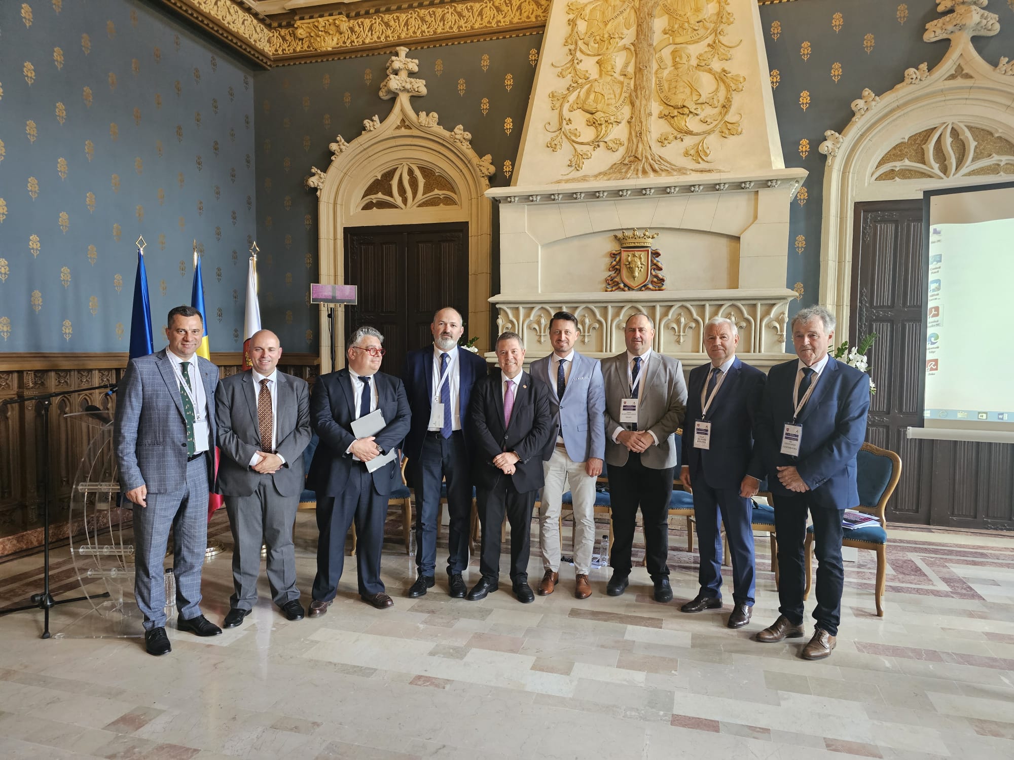 Vicepreședintele Ionel Cel-Mare a reprezentat Vrancea la Adunarea Regiunilor  Europene Viticole