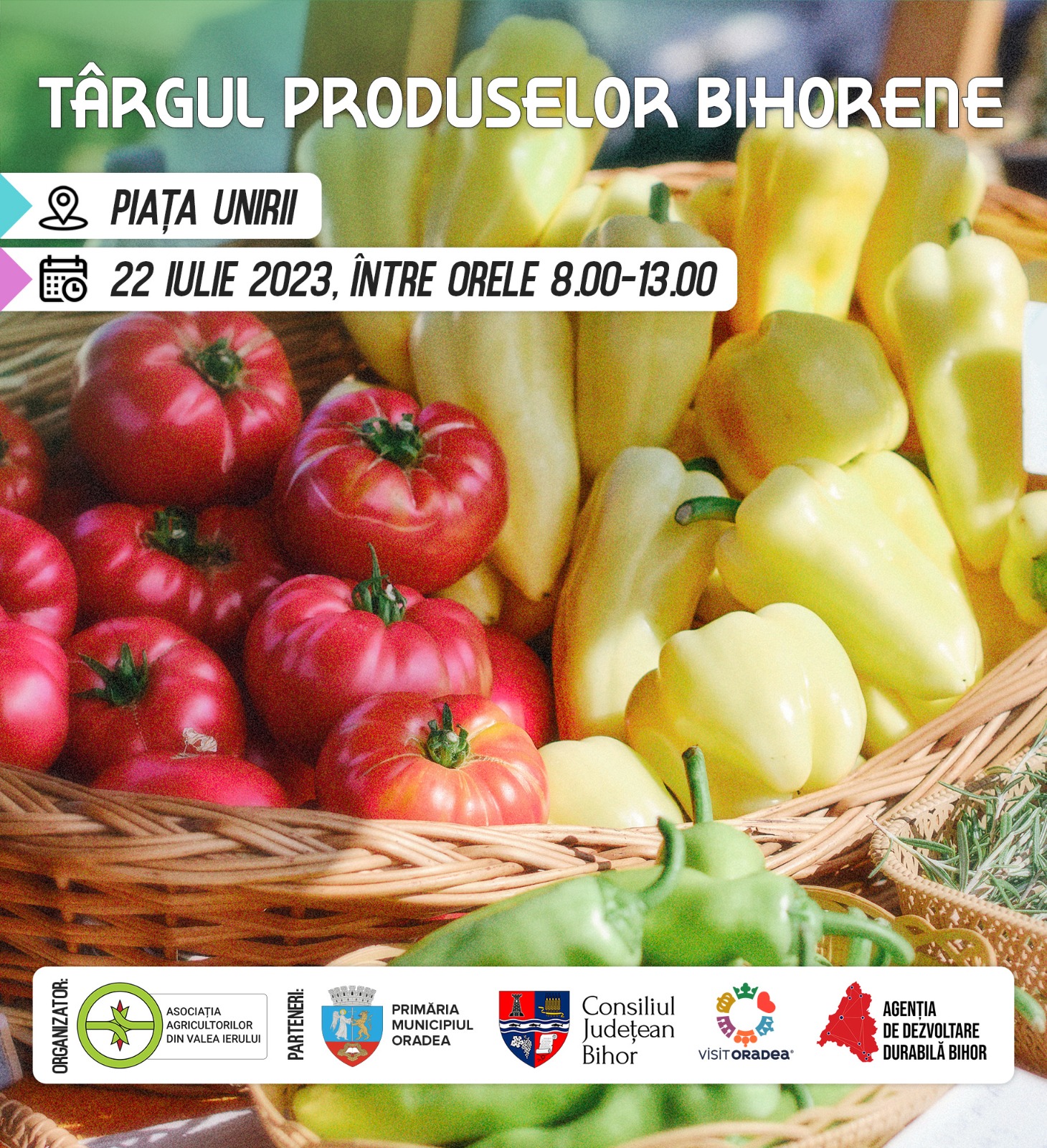Târgul Produselor Bihorene, în Piața Unirii din Oradea
