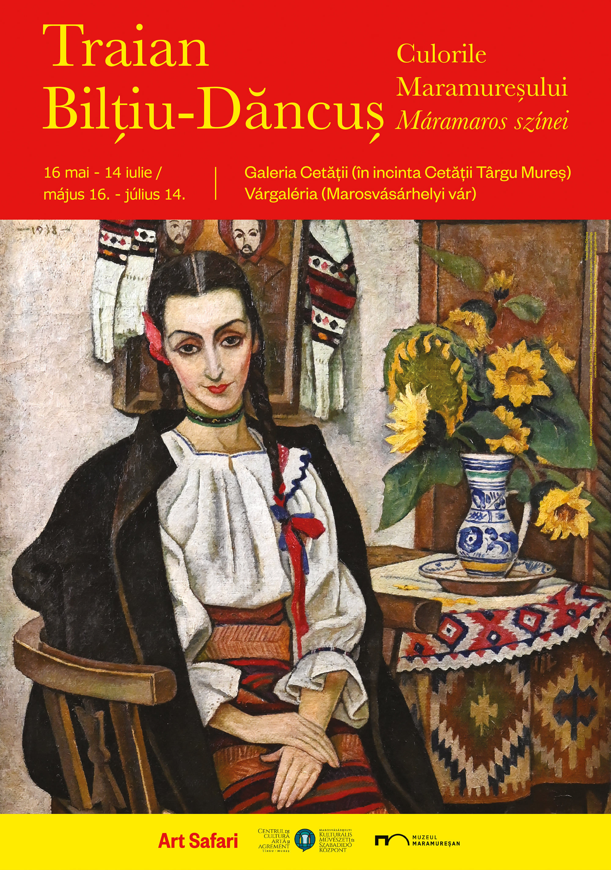 Traian Bilțiu-Dăncuș, un pictor mare redescoperit, într-o expoziție la  Târgu Mureș!