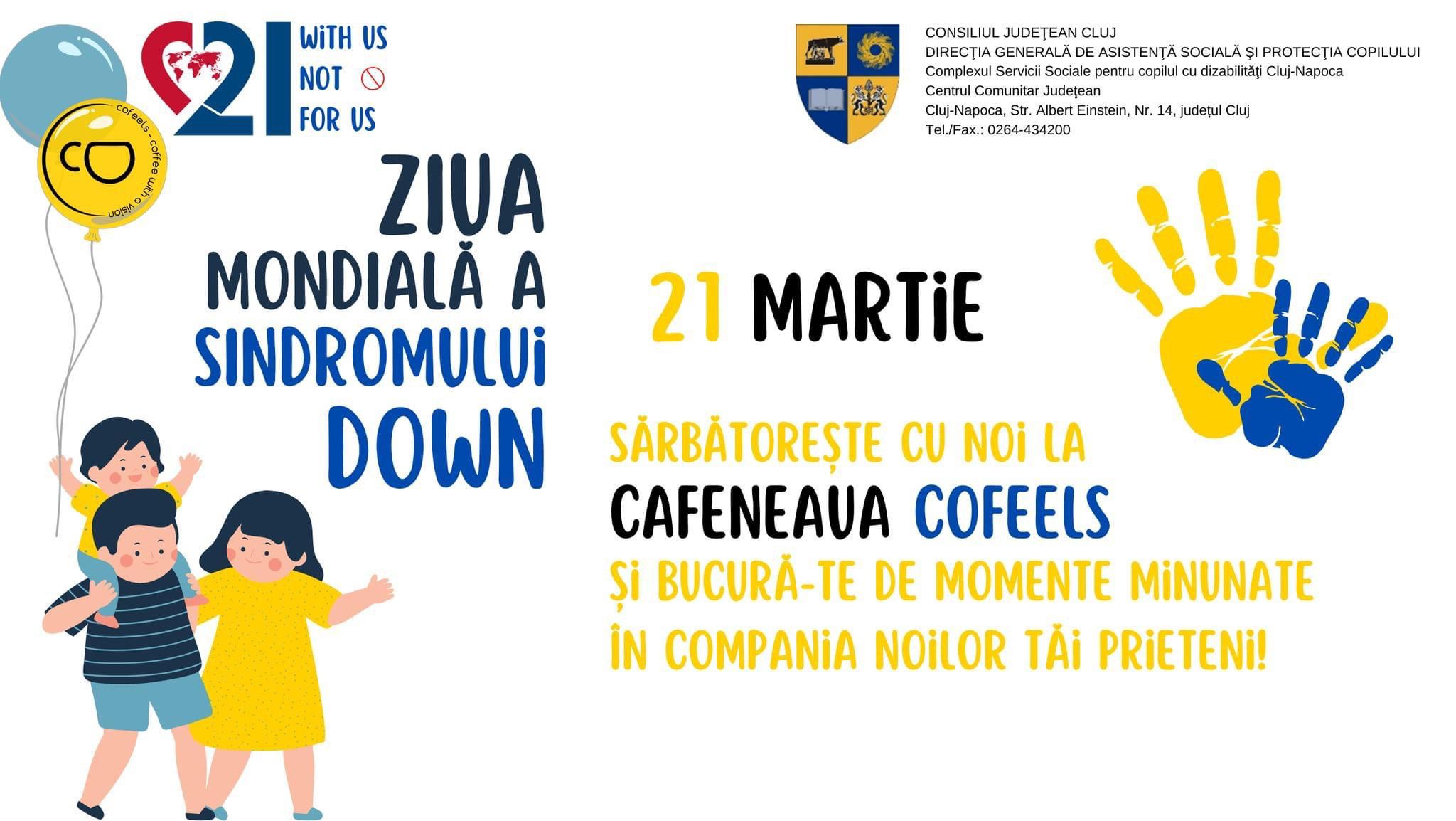 Ziua Mondială a Sindromului Down, marcată la Cluj de Consiliul Județean