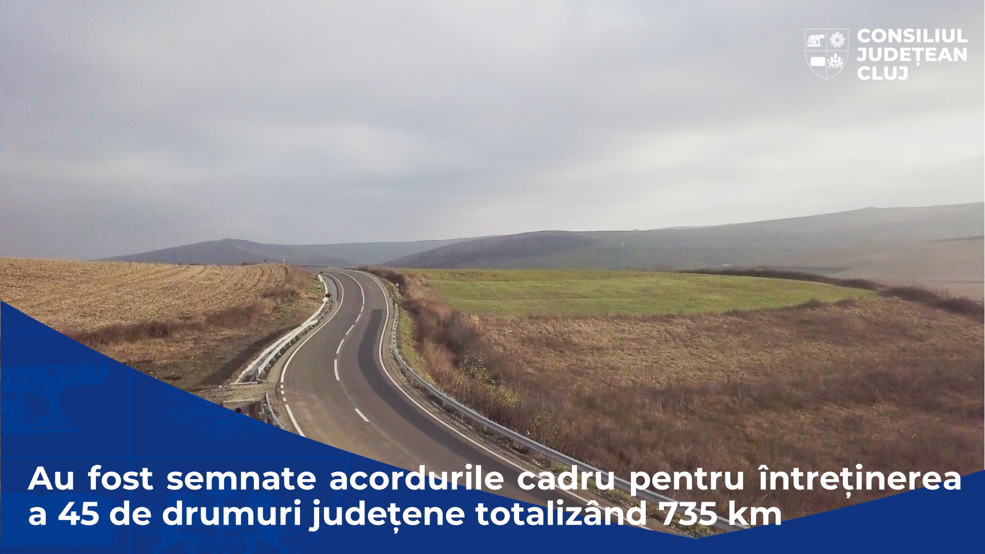 Au fost semnate ultimele trei acorduri cadru pentru întreținerea drumurilor județene