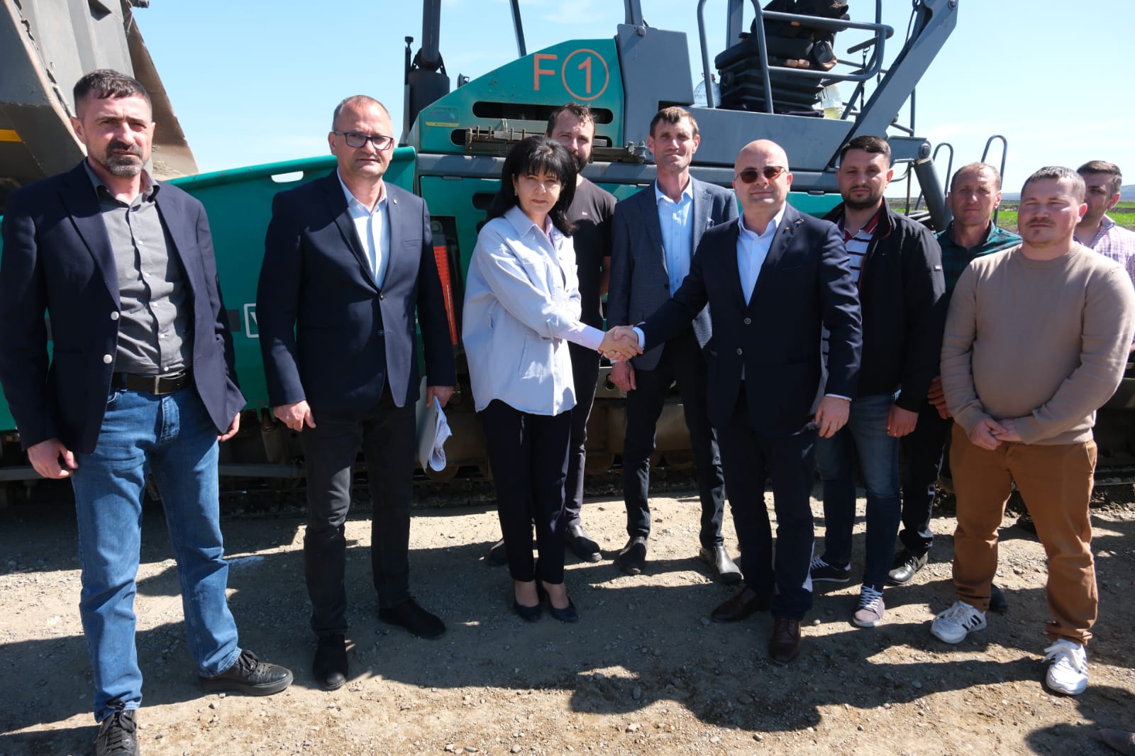 Lucrări avansate pe drumului județean Avrămeni – Panaitoaia –  Dimitrie Cantemir - Mitoc