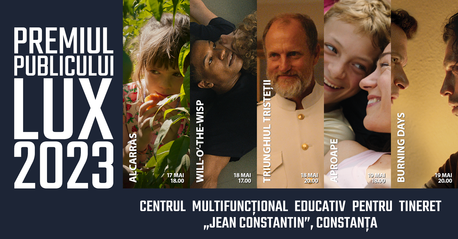 Consiliul Județean Constanța, organizează Premiul Publicului LUX 2023!