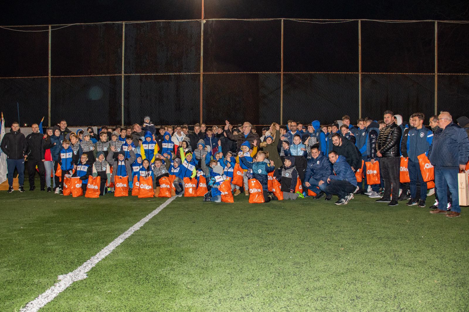 Vicepreședintele CJ Argeș Adrian Dumitru Bughiu, la premierea campionilor de la CS Unirea Bascov