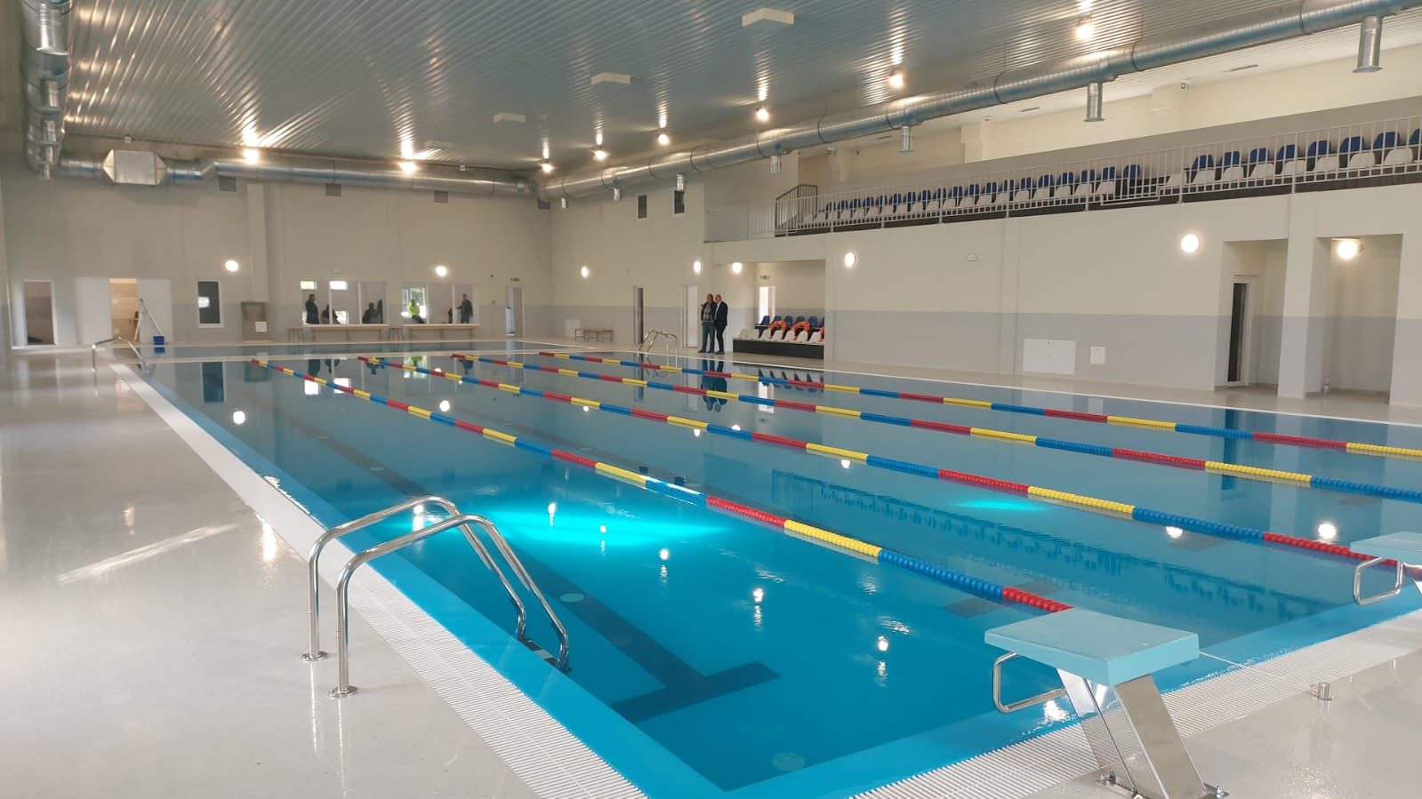 Bazinul didactic de înot din Beiuș, finalizat