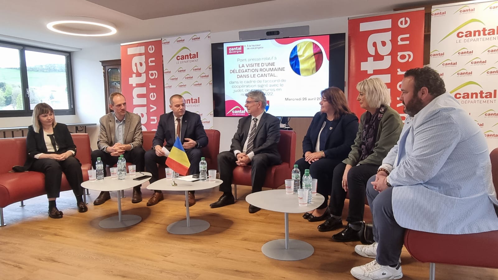 Primele schimburi bilaterale între Maramureș și Cantal în 2023