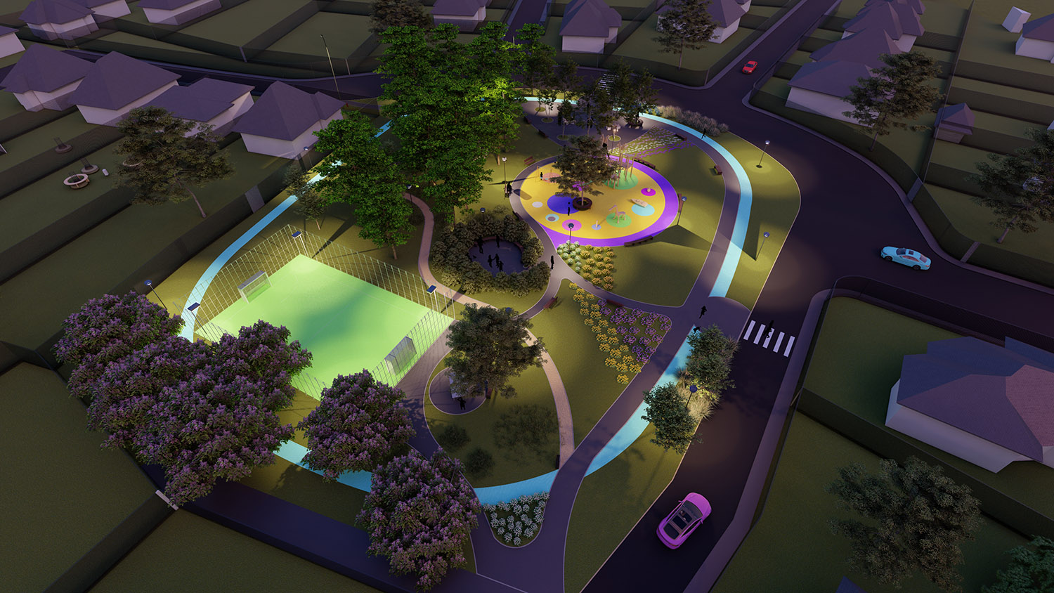 Încă un parc în Episcopia, pe strada Căpșunilor