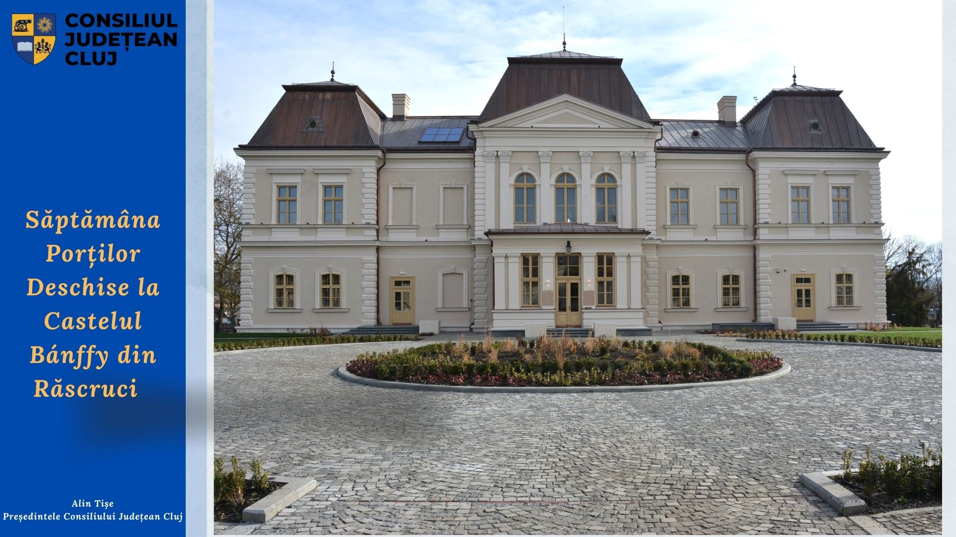 Castelul Bánffy din Răscruci își deschide porțile