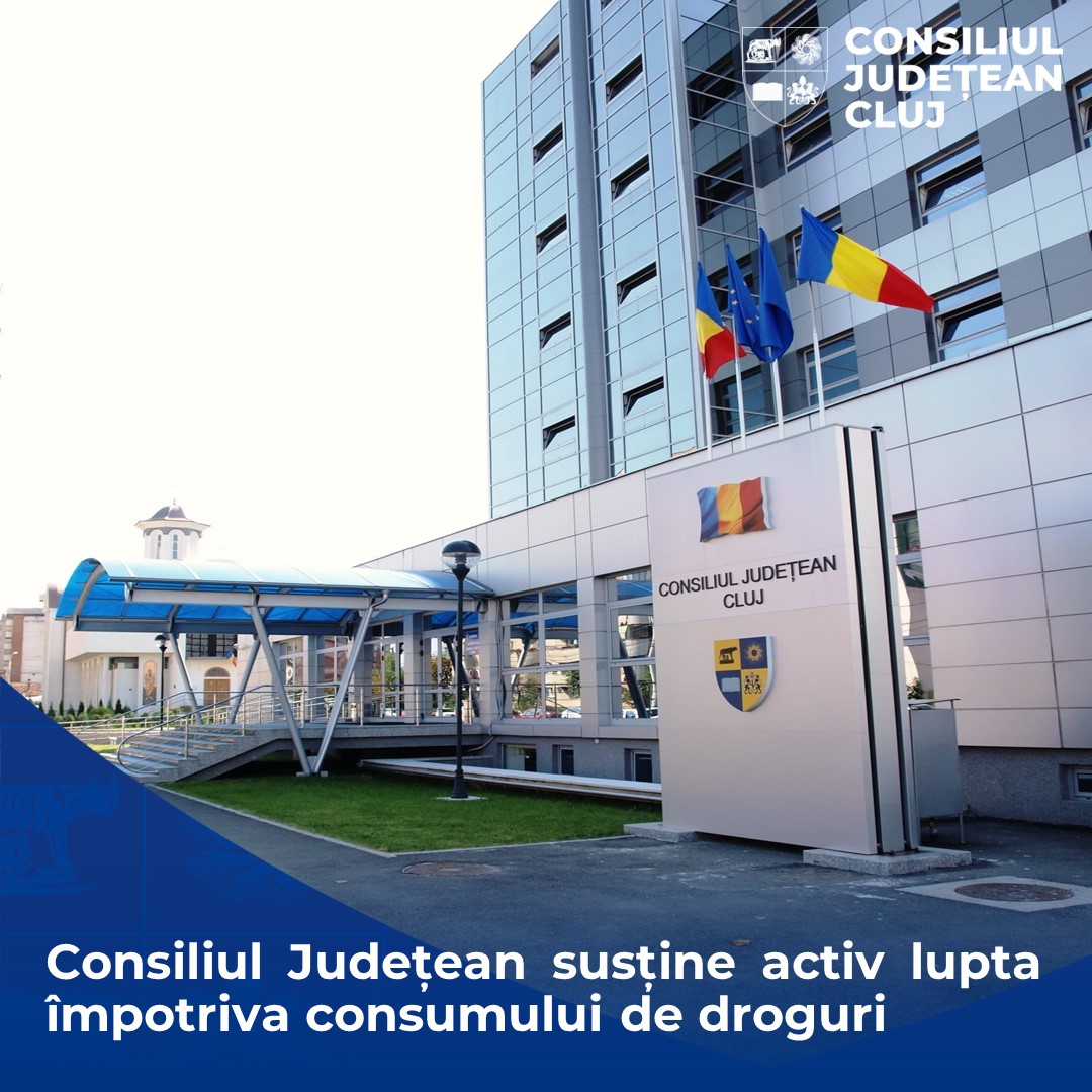 Consiliul Județean susține activ lupta împotriva consumului de droguri