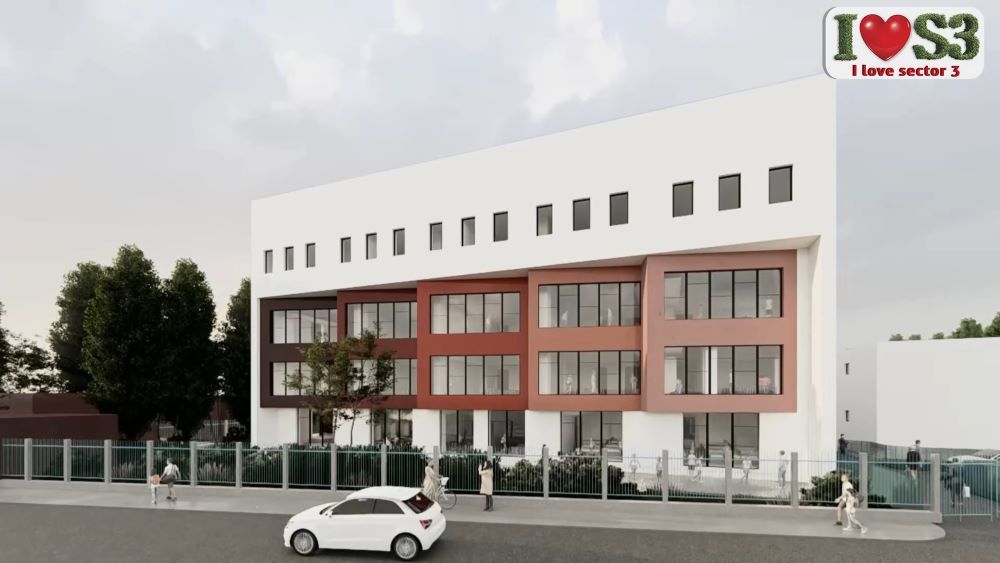 Transformare radicală pentru corpul vechi  al Școlii Gimnaziale Nicolae Labiș  Lucrările, aproape de final!