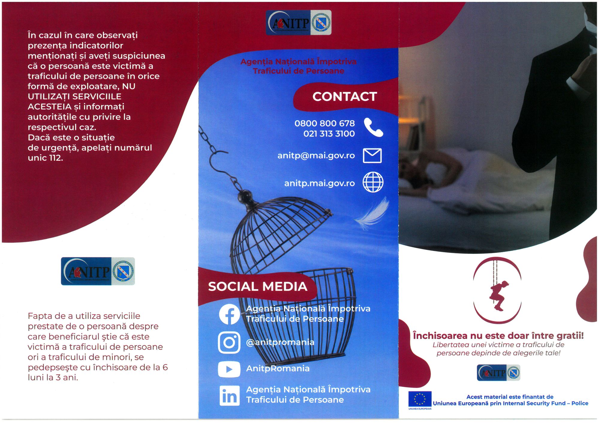 Campanie națională: „Închisoarea nu este doar între gratii!”