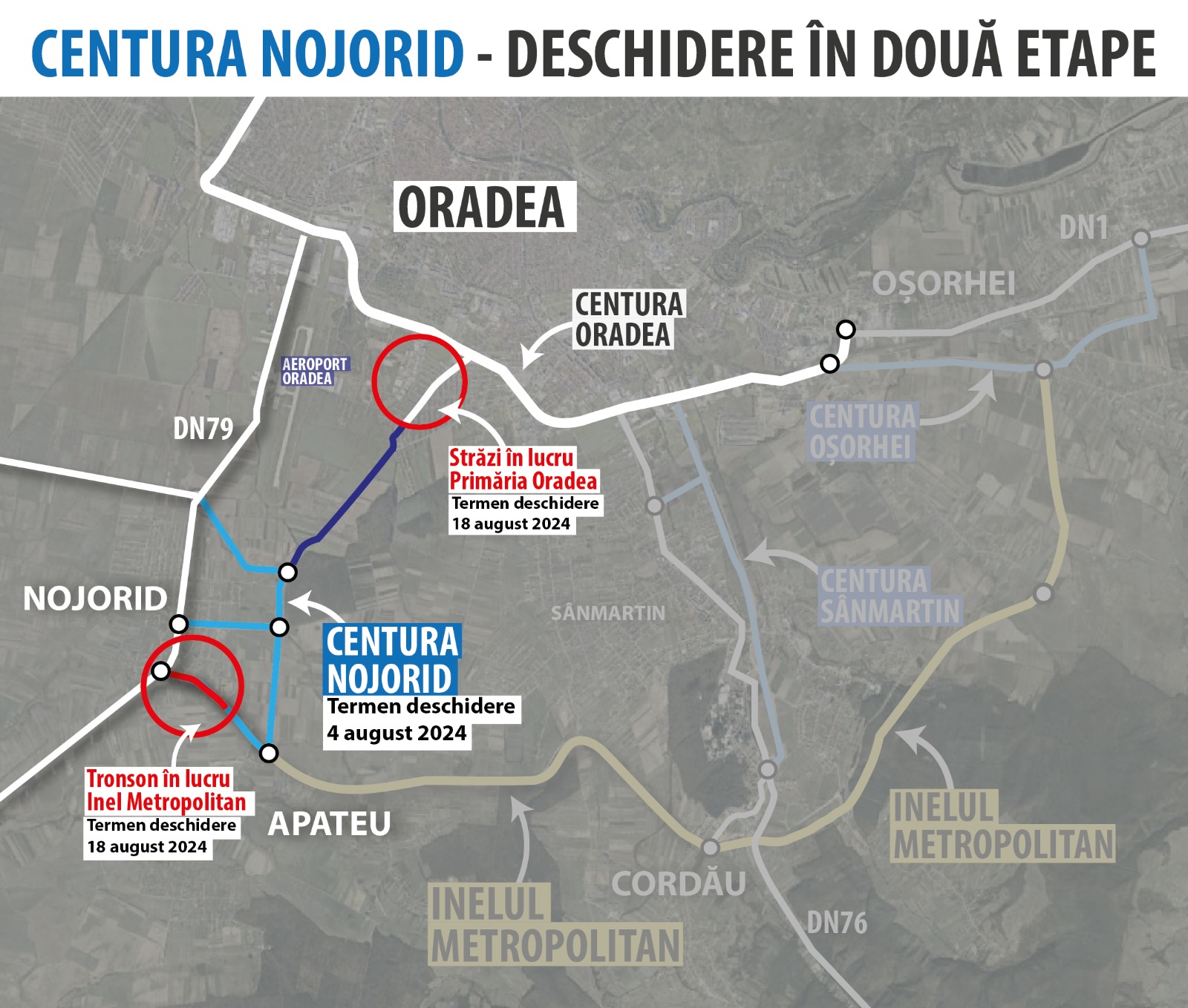 Se deschide circulația pe Centura Nojorid