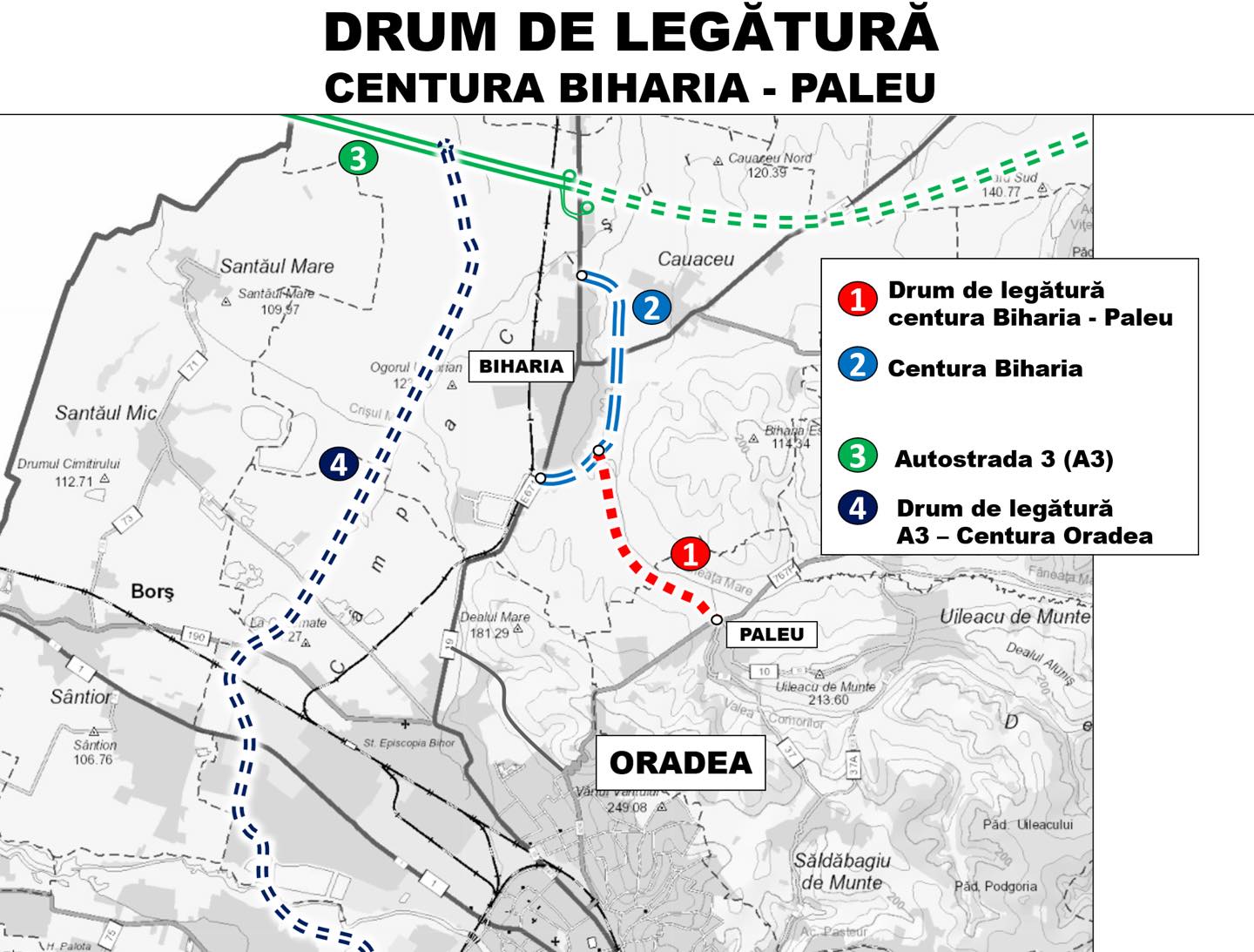 Încep lucrările la Centura Biharia