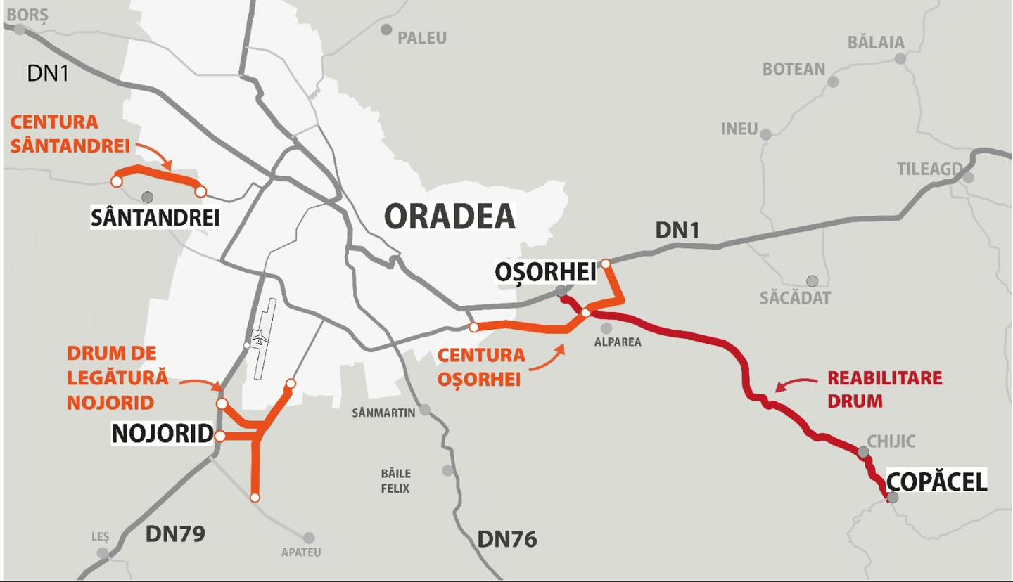 Încep lucrările la centurile din Oșorhei, Nojorid și Sântandrei