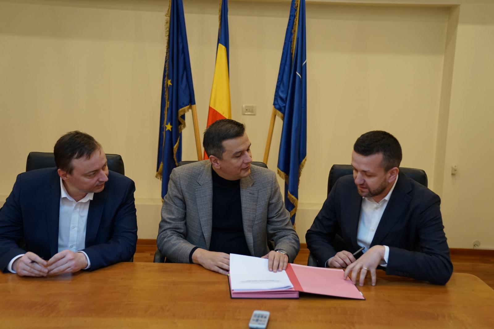 S-a semnat parteneriatul dintre Primăria Oradea și CNAIR pentru  Centrul de Transport Intermodal