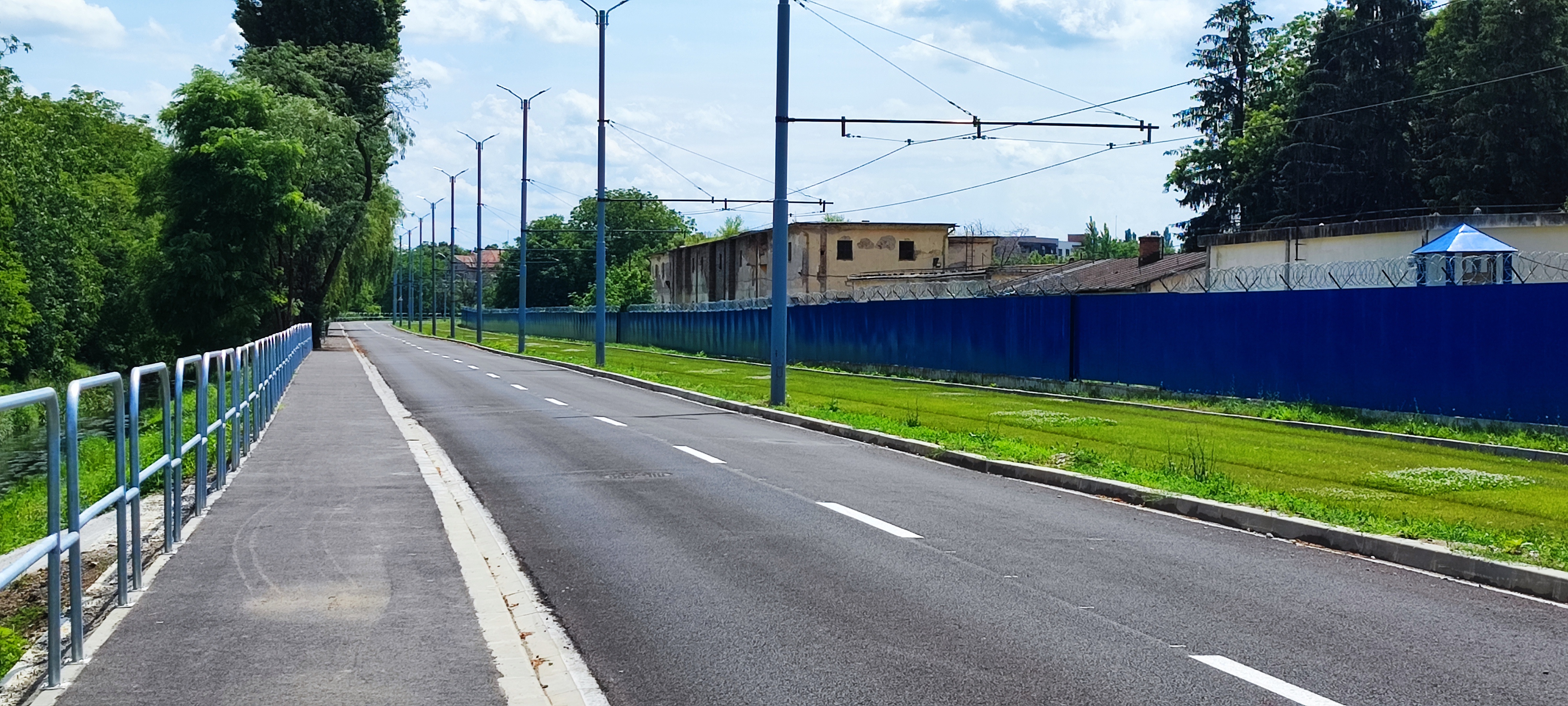 S-a deschis circulației noul tronson al străzii Făgărașului