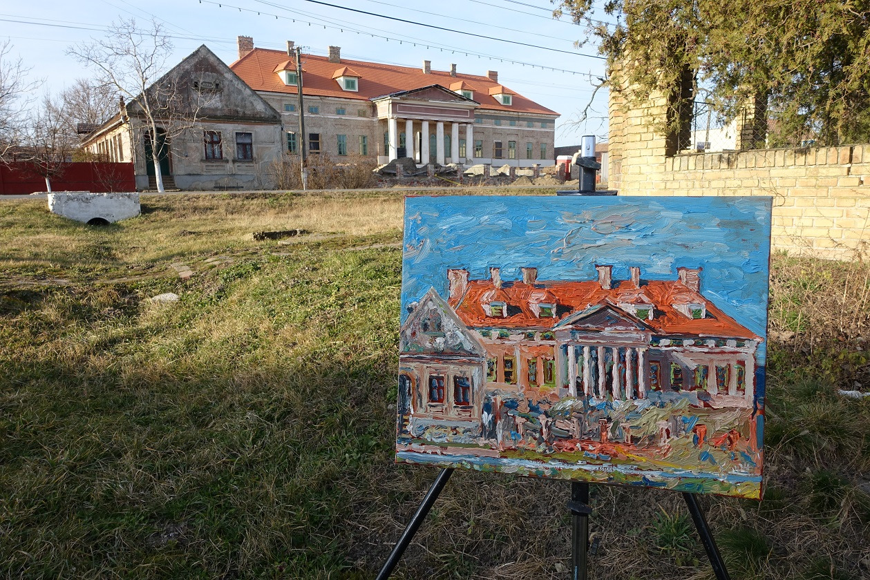 Conacul Mocioni, reflectat pe simezele din Islanda