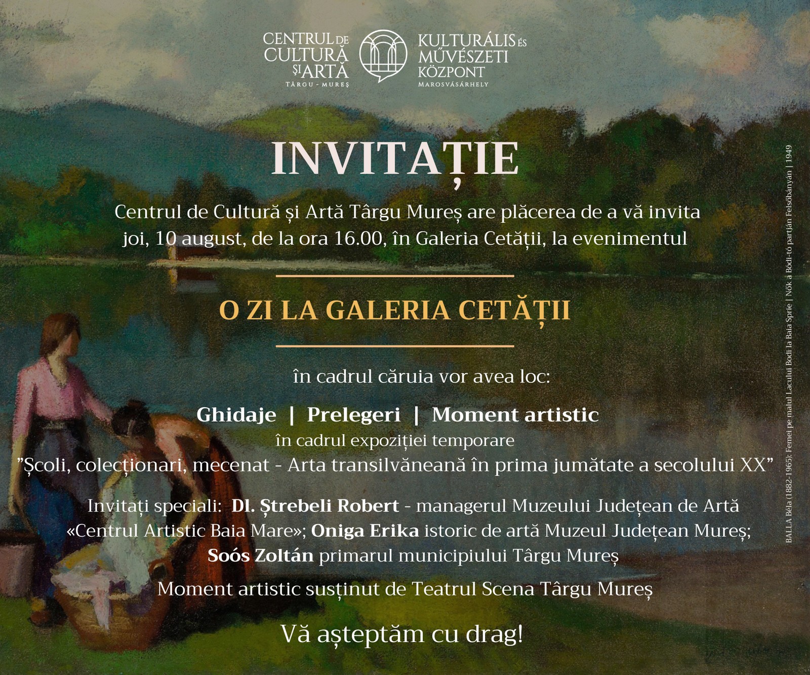 \"O zi la Galeria Cetății\"