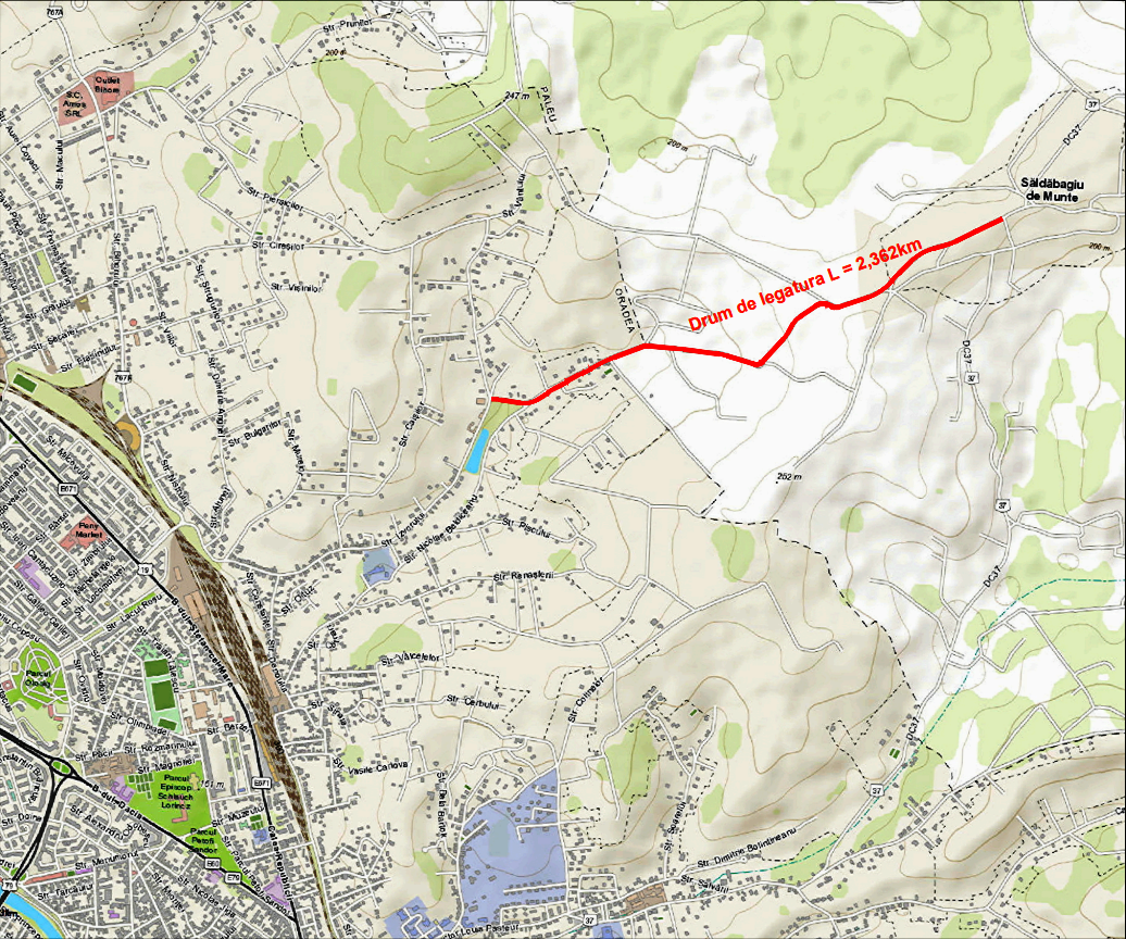 Acord de asociere în vederea modernizării drumului de legătură  dintre Oradea și Săldăbagiu de Munte