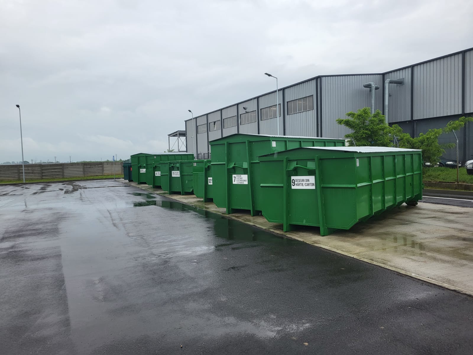 Primele platforme de deșeuri din județ, finalizate